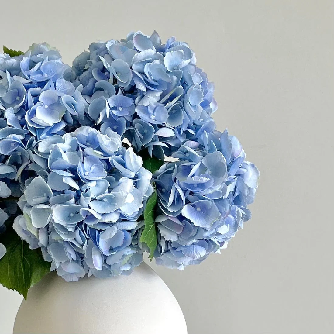 Artificial Pale Blue Hydrangea - Image 4