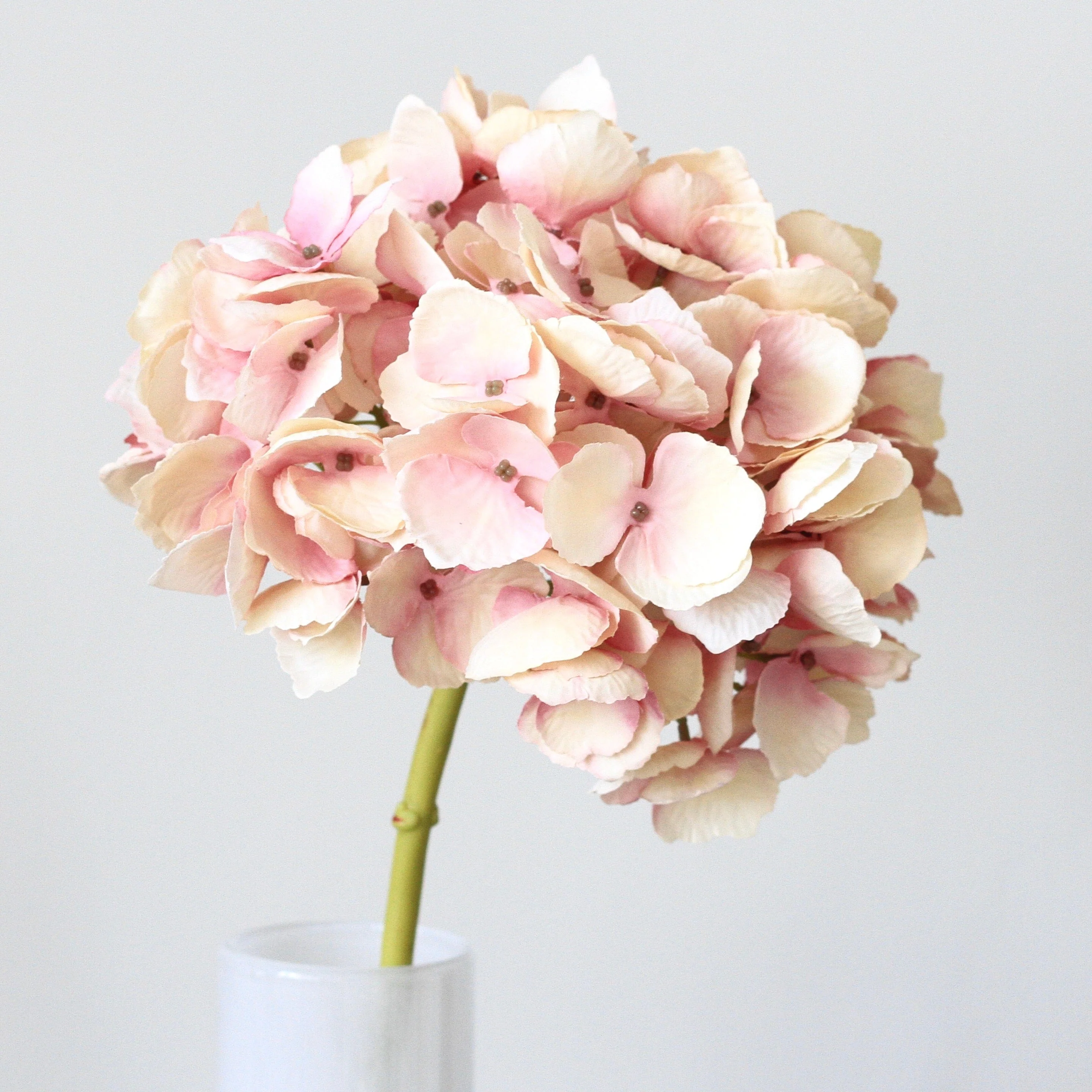 Artificial Dusky Pink Hydrangea - Image 6