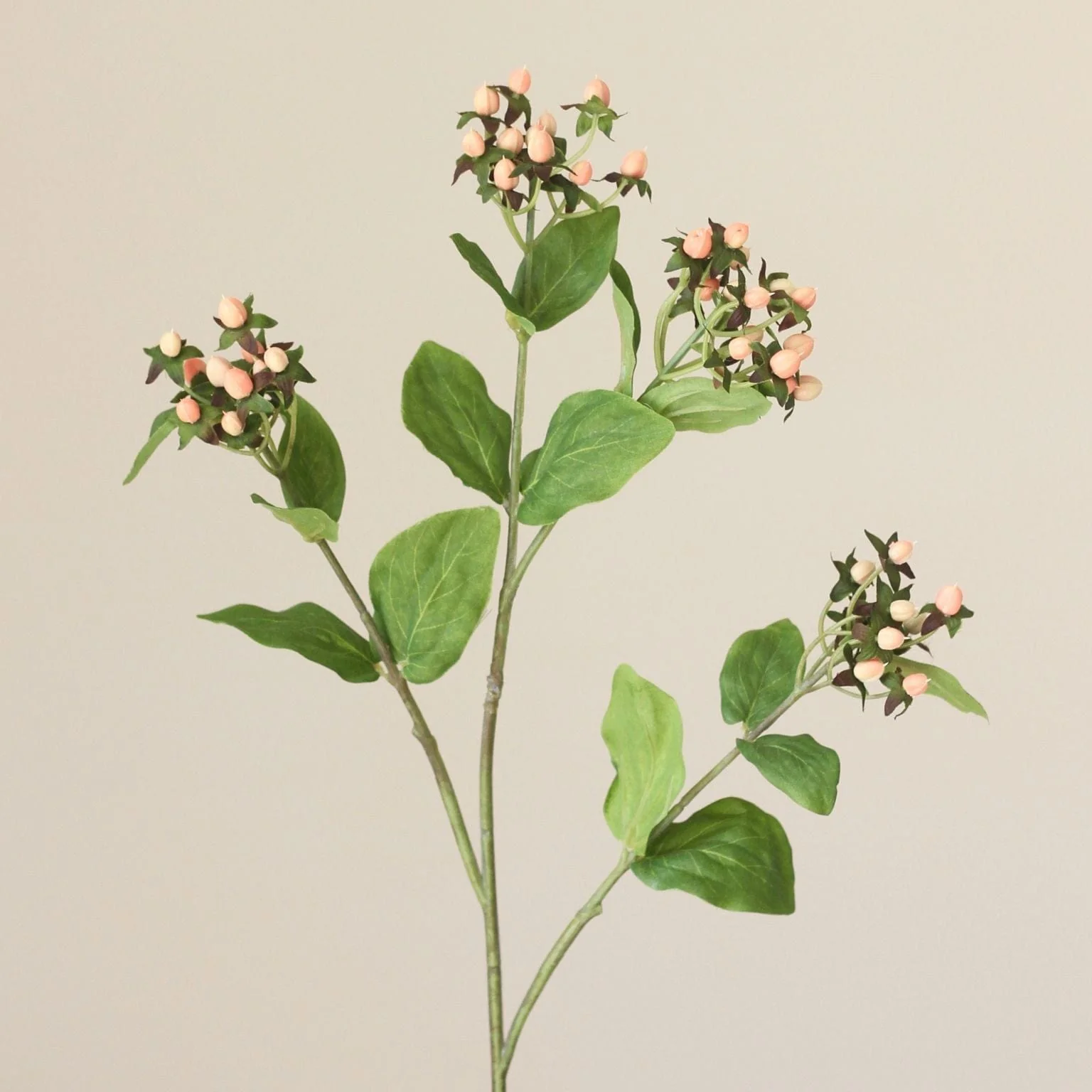 Artificial Pink Hypericum Berry - Image 4