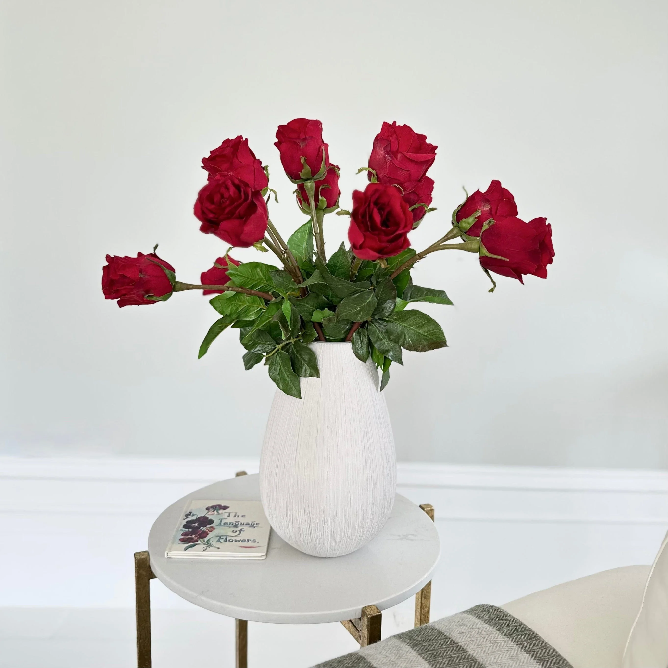Artificial Red Rose Bud - Image 4