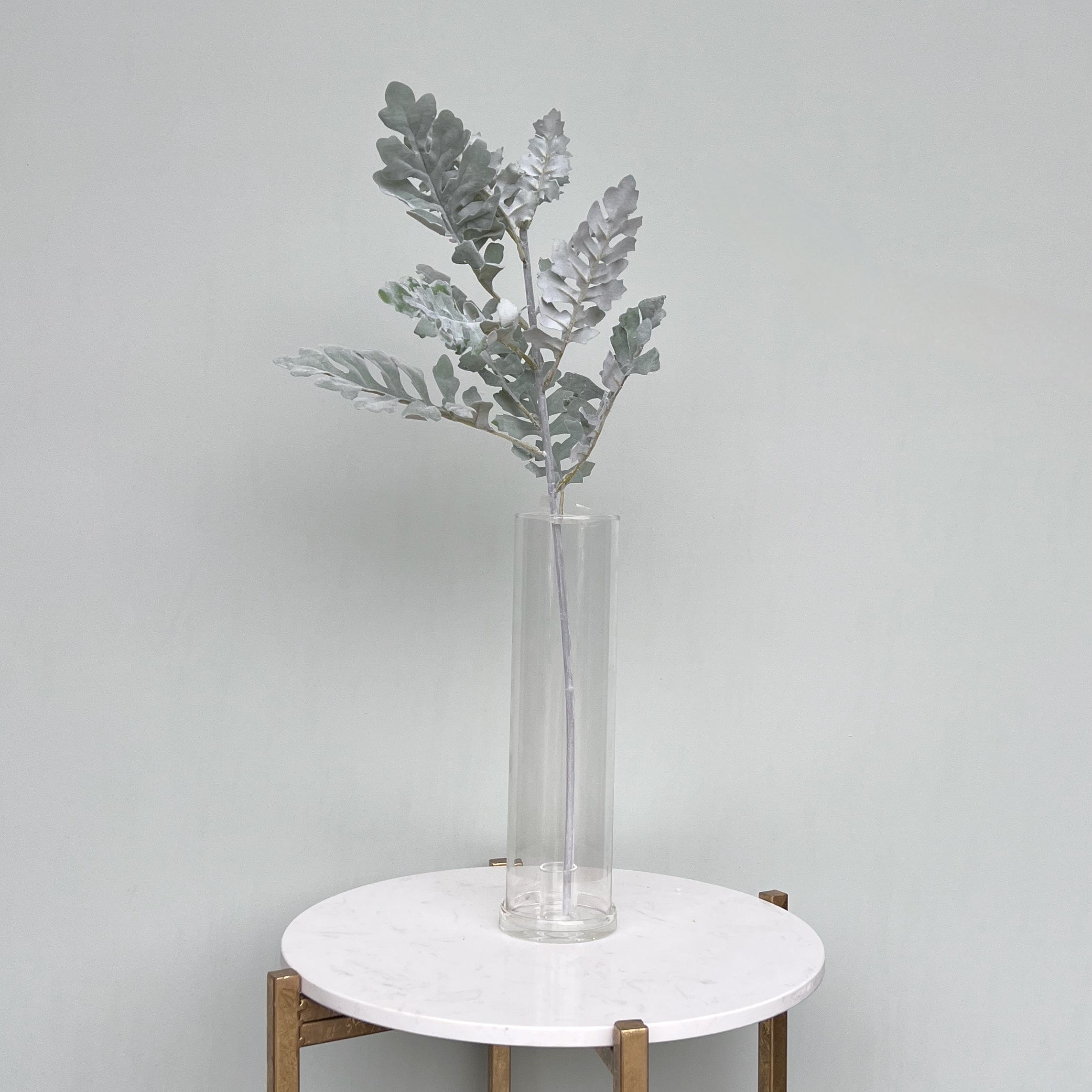 Artificial Silver Senecio Leaf - Image 2