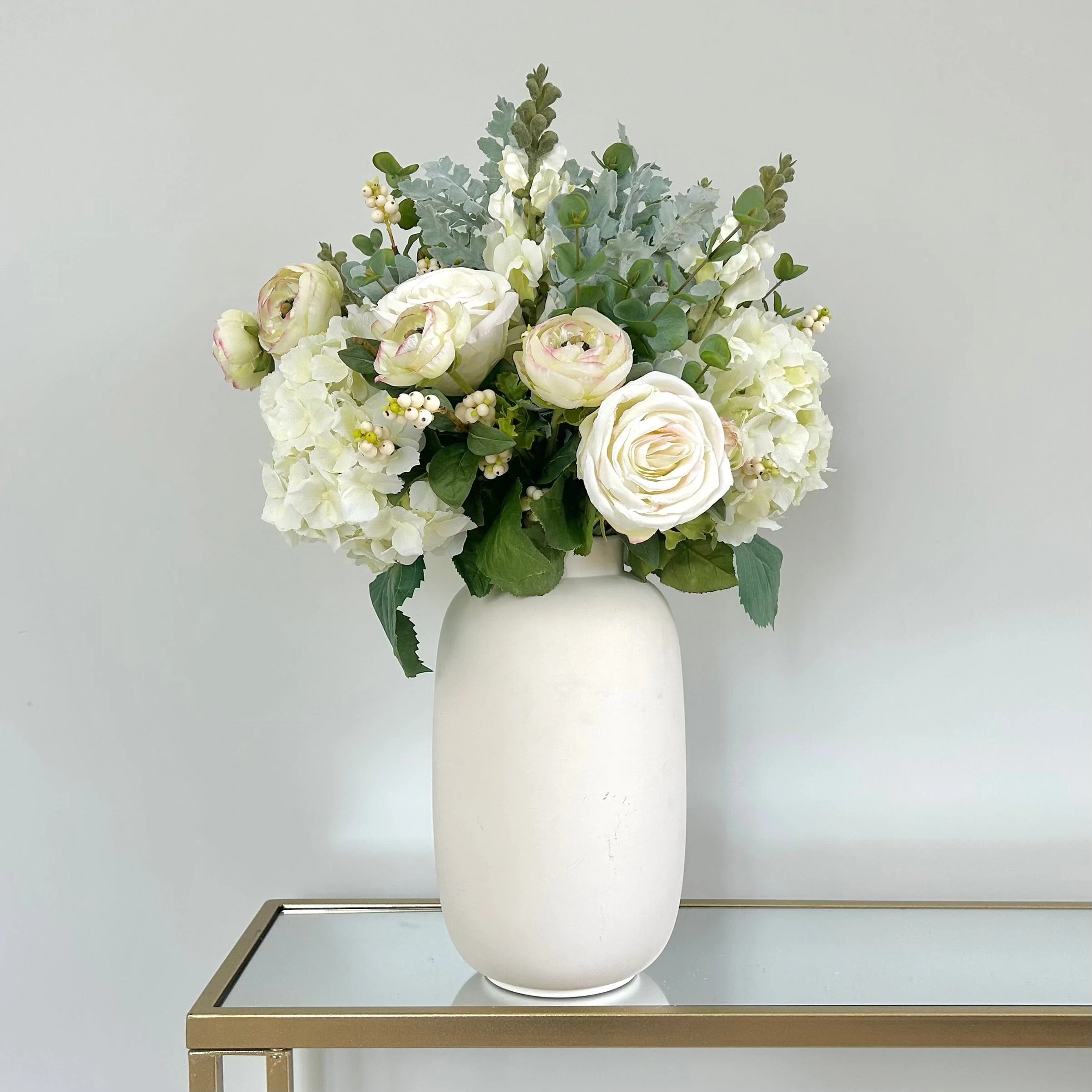 Snowberry Bliss Artificial Flower Arrangement - Image 5