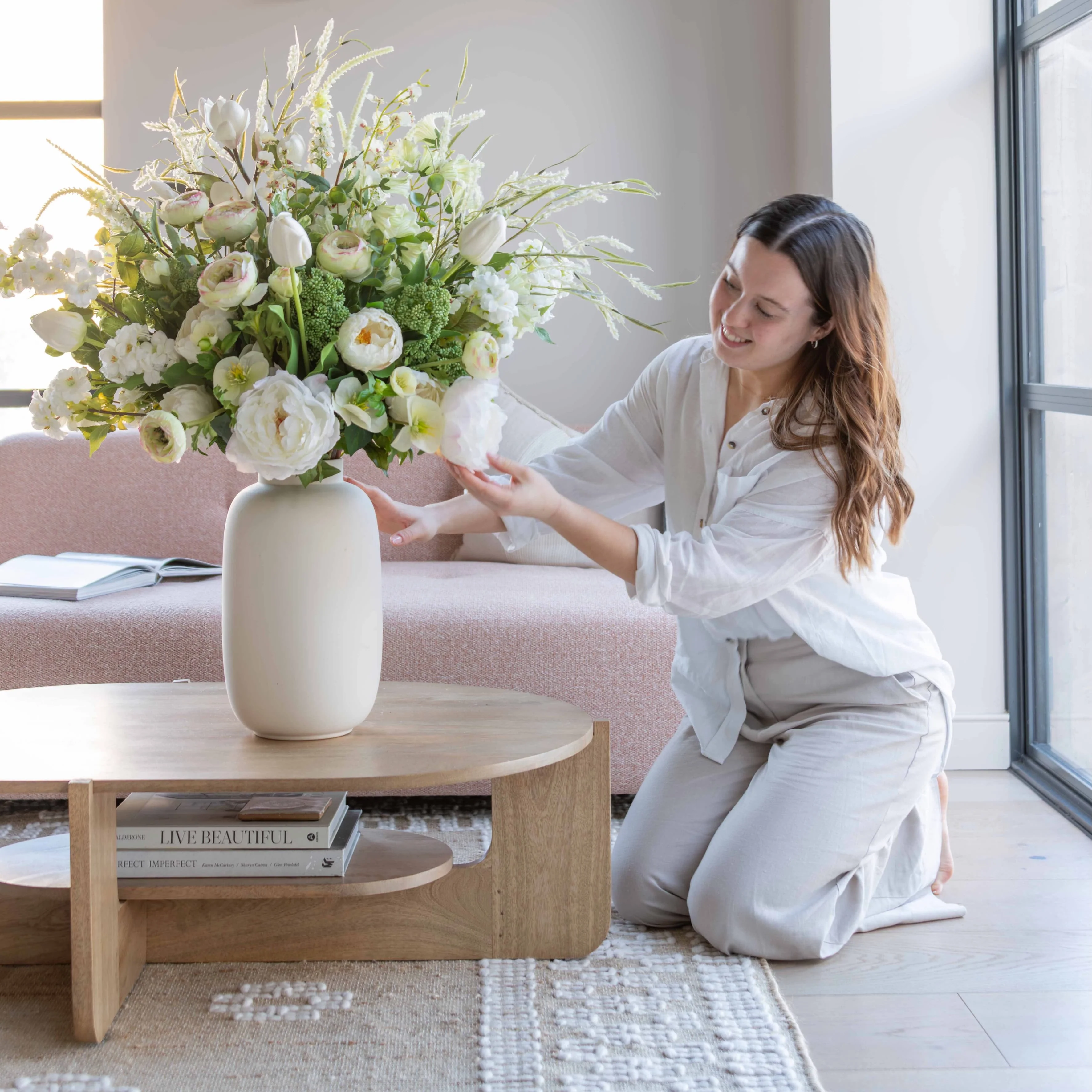 Spring Splendour Artificial Flower Arrangement - Image 5