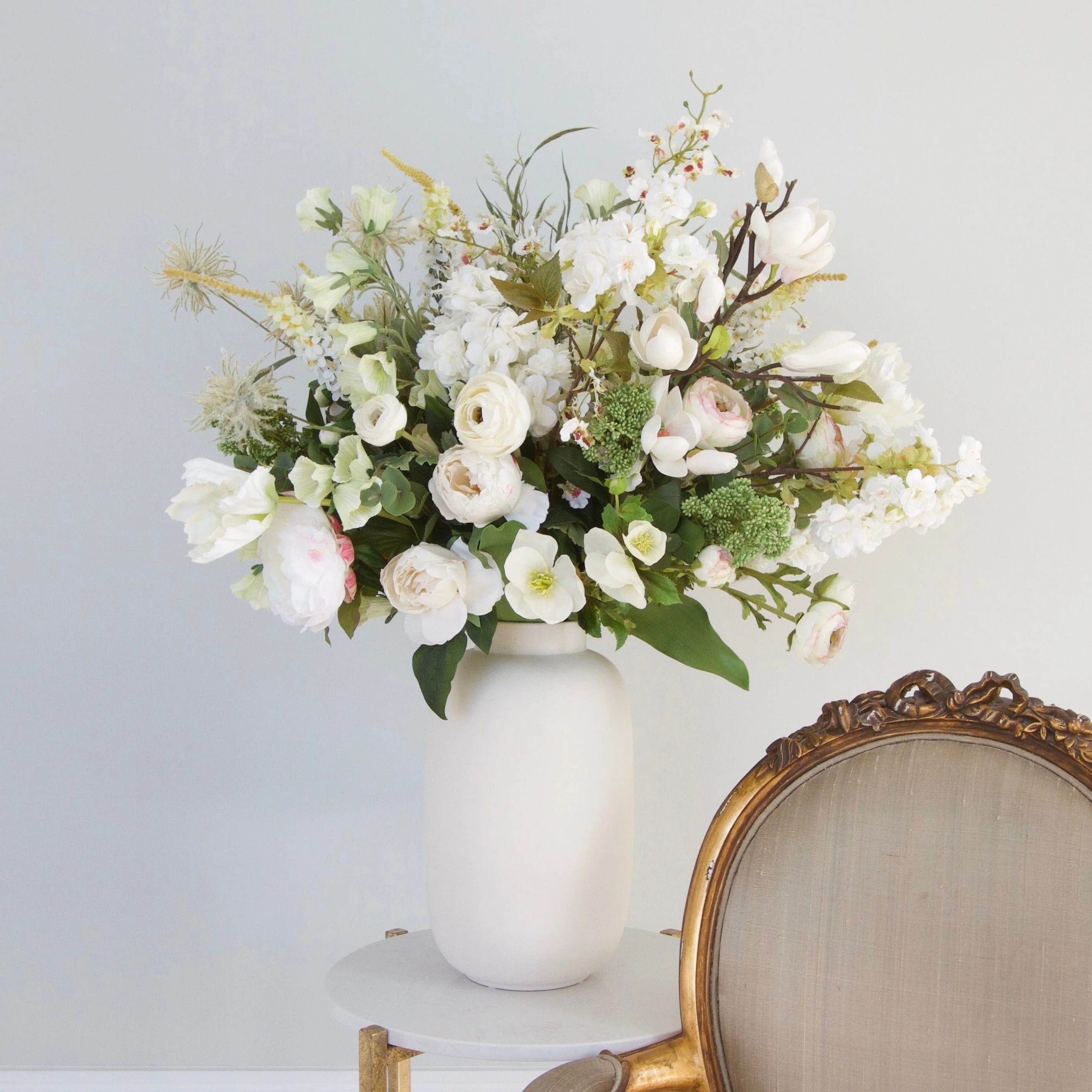 Spring Splendour Bouquet & Kingham Vase Set - Image 4