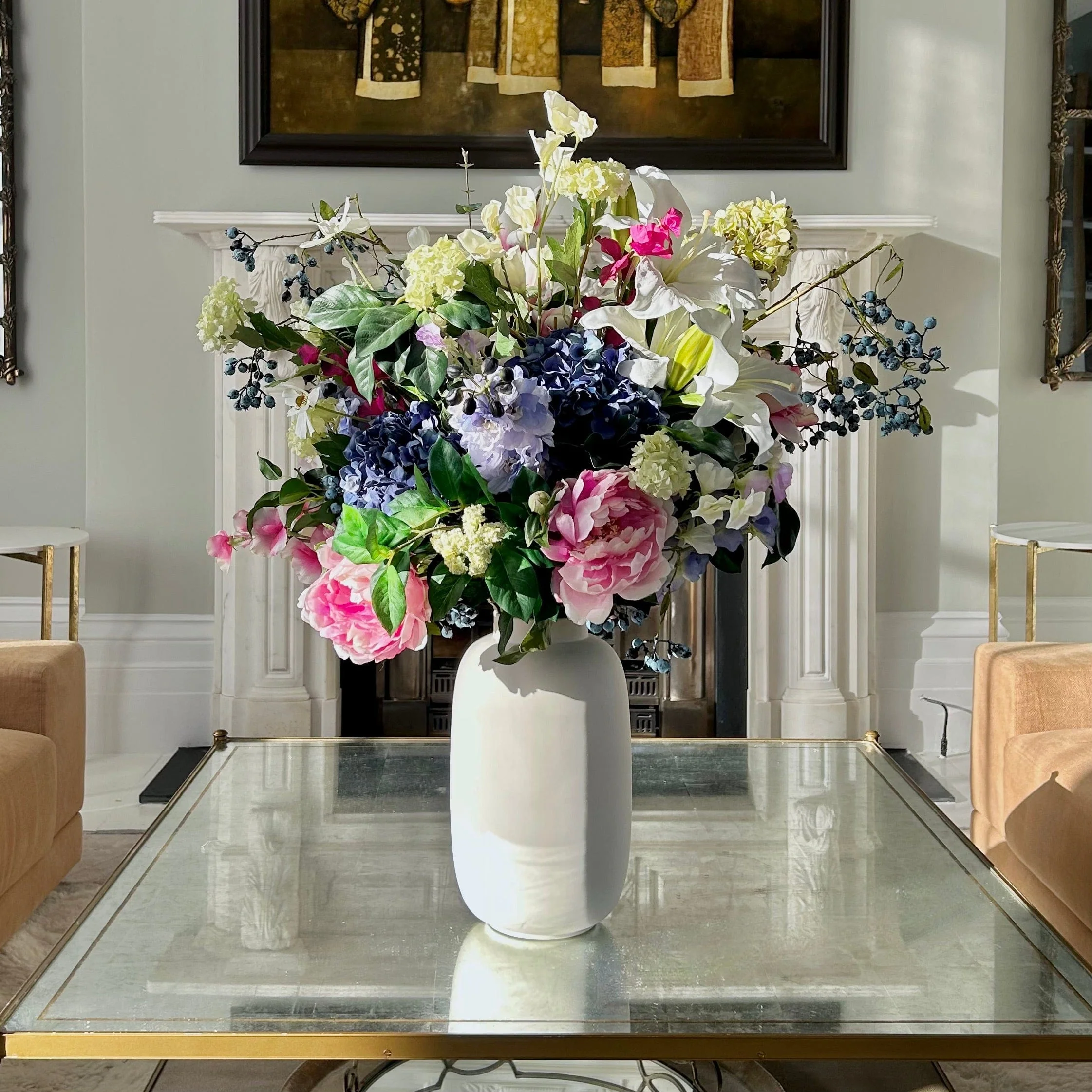 Summer Splendour Artificial Flower Arrangement - Image 6