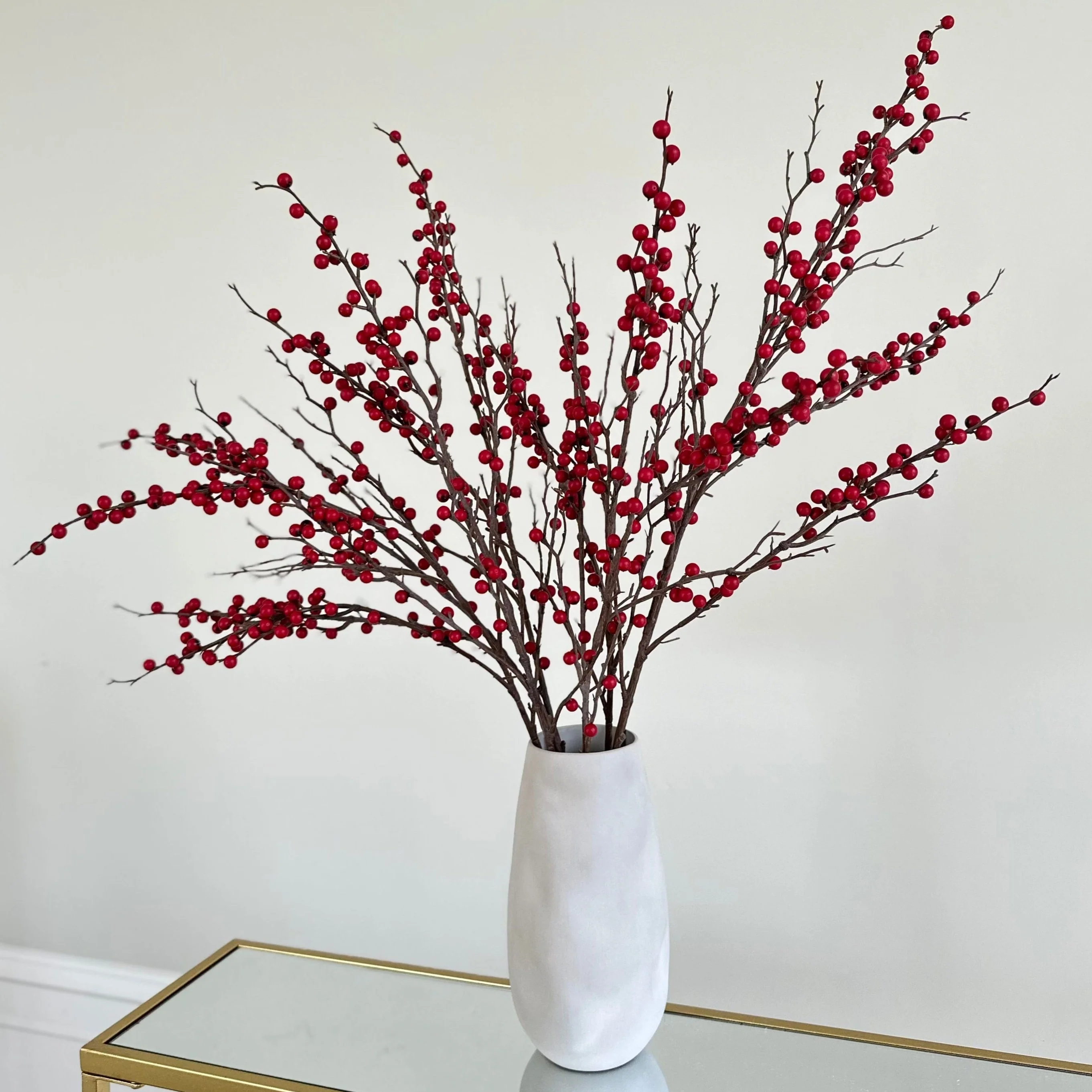 Artificial Tall Red Berries - Image 3