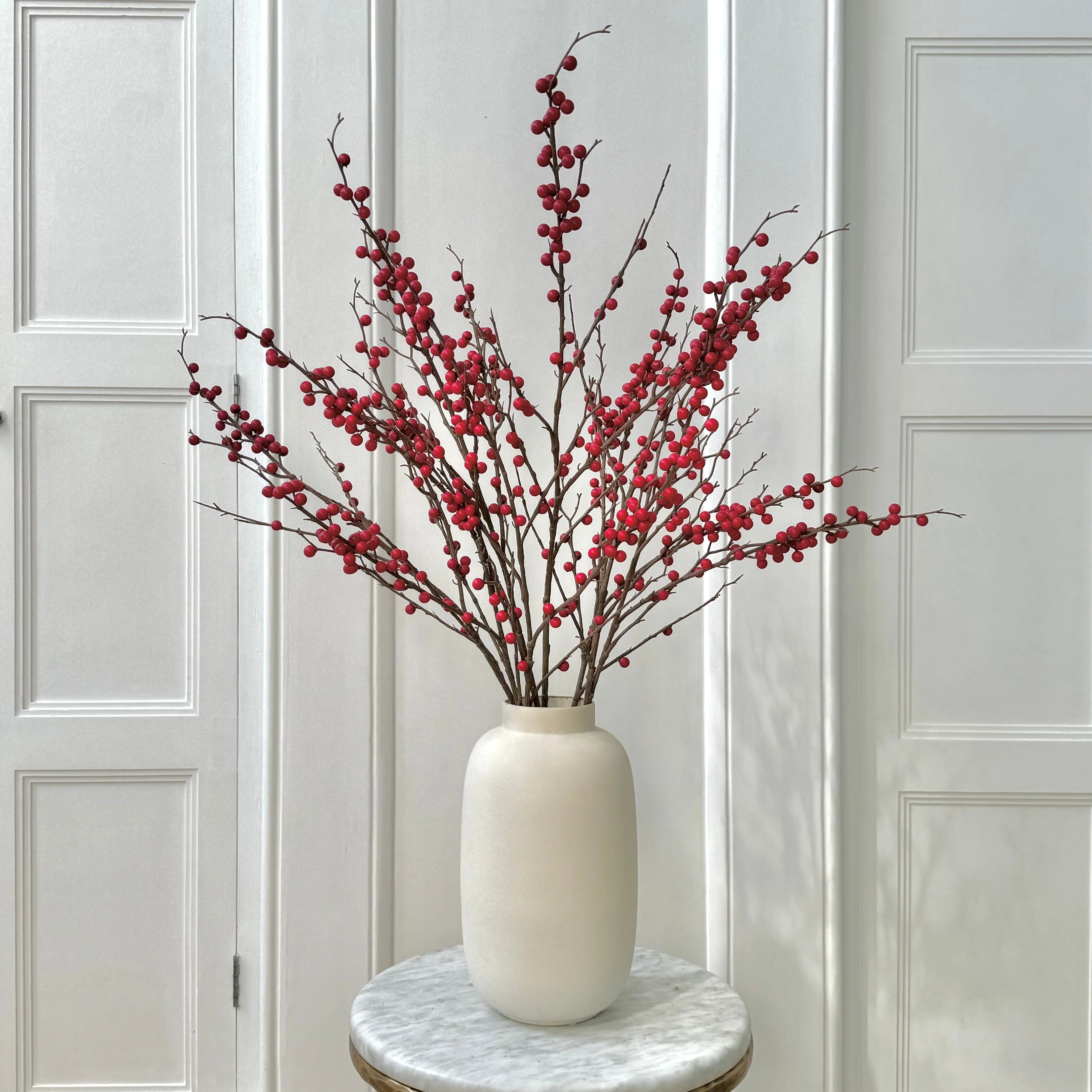 Artificial Tall Red Berries - Image 5