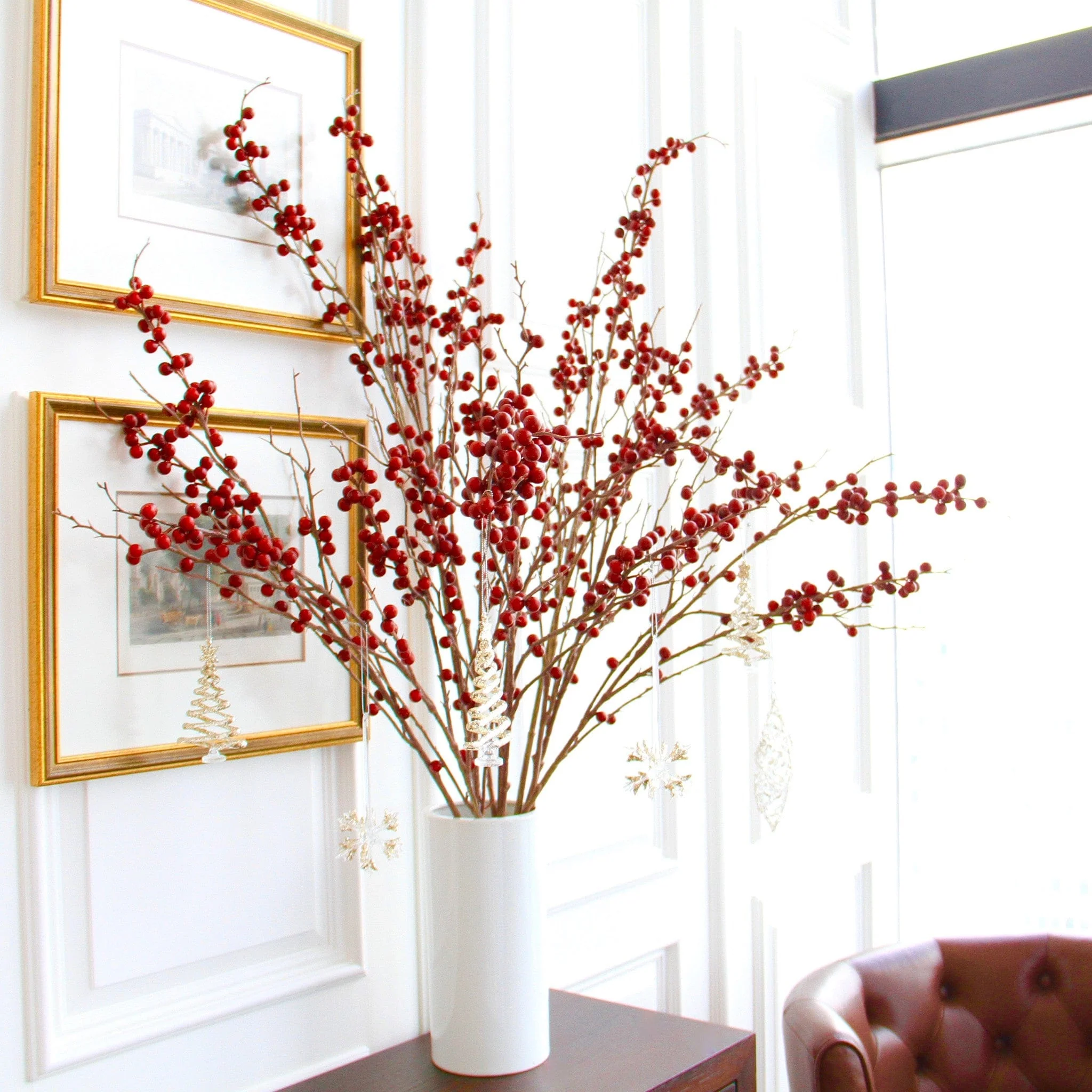 Artificial Tall Red Berries - Image 6