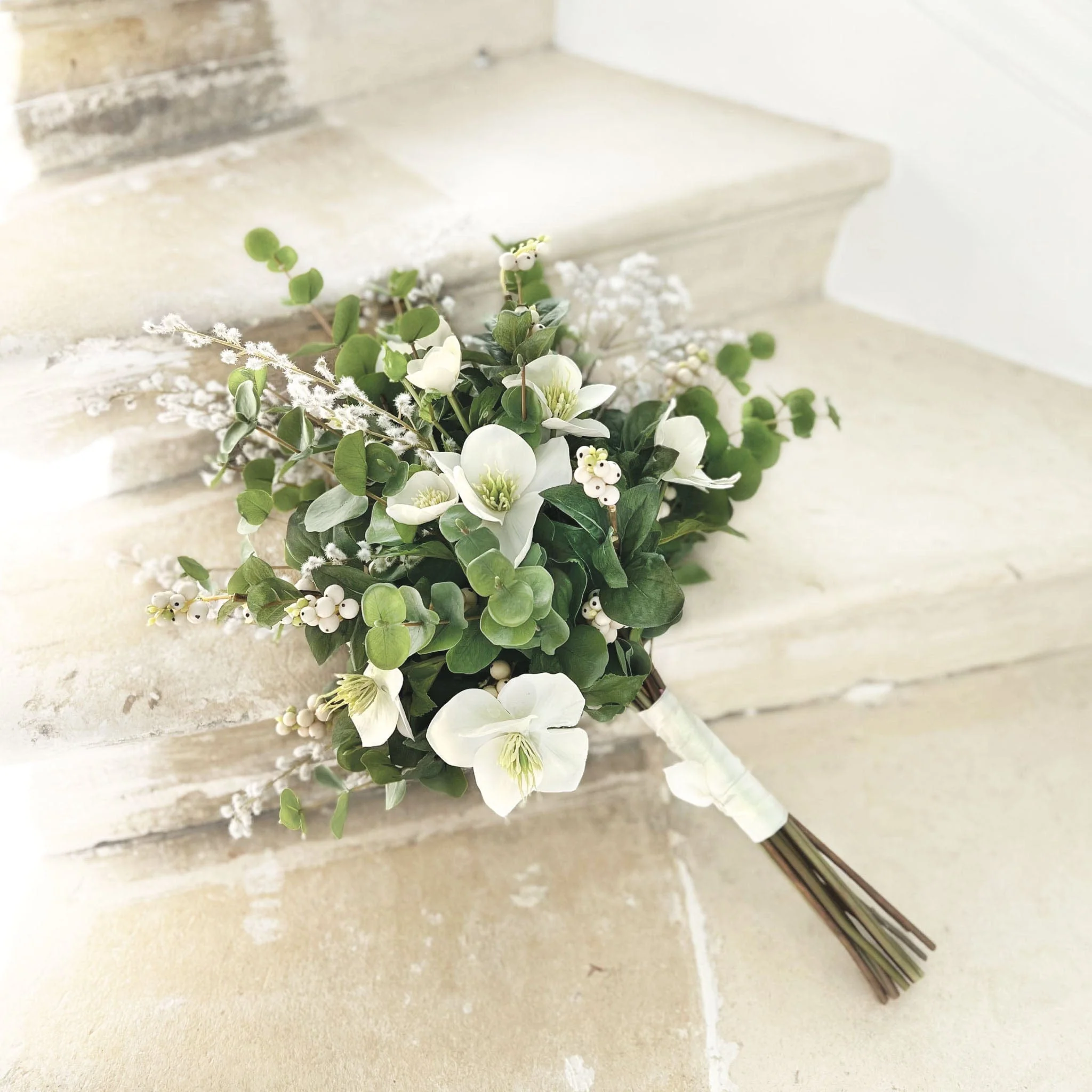 Temperley Artificial Flower Wedding Bouquet - Image 4