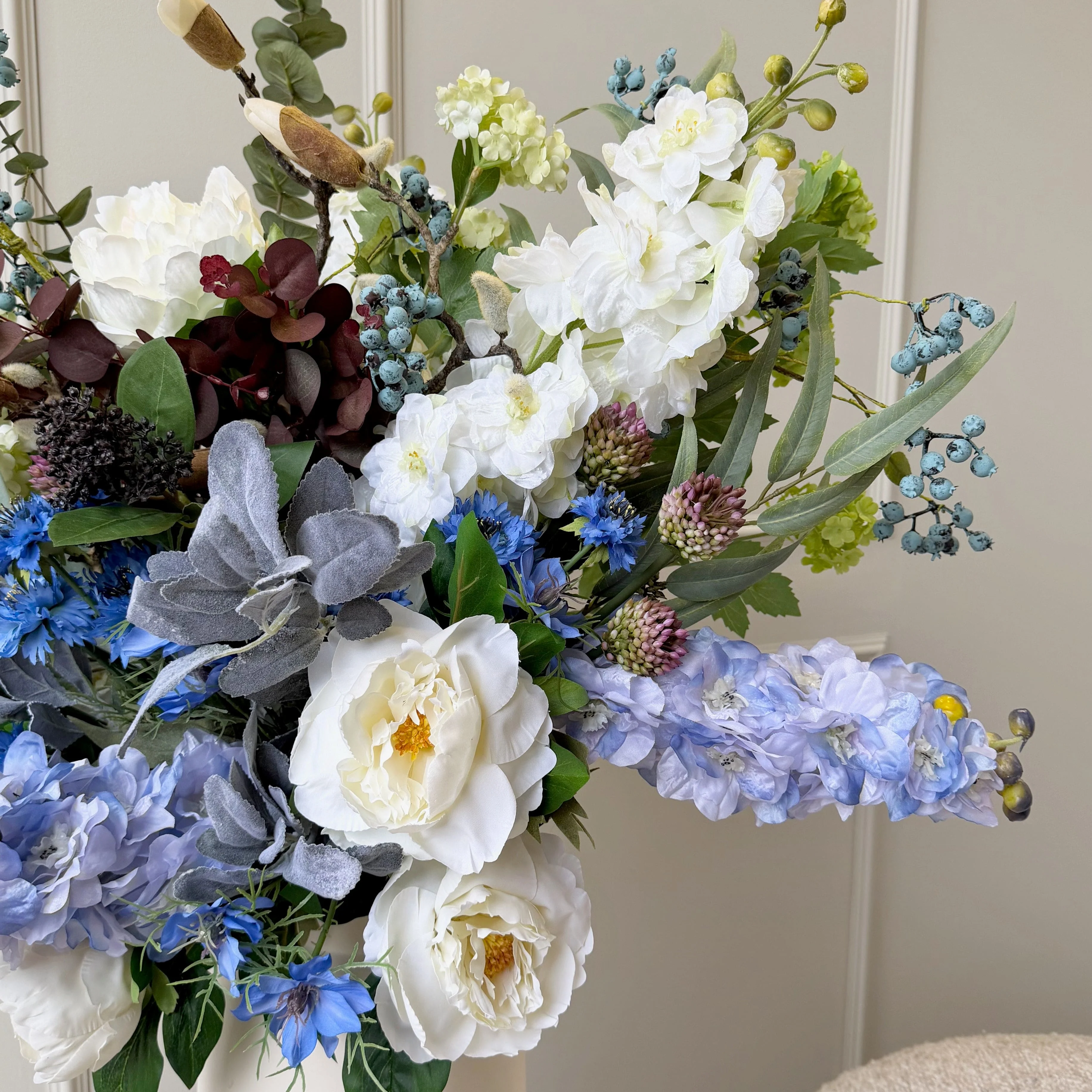 Under Parisian Skies Splendour Artificial Flower Arrangement - Image 4