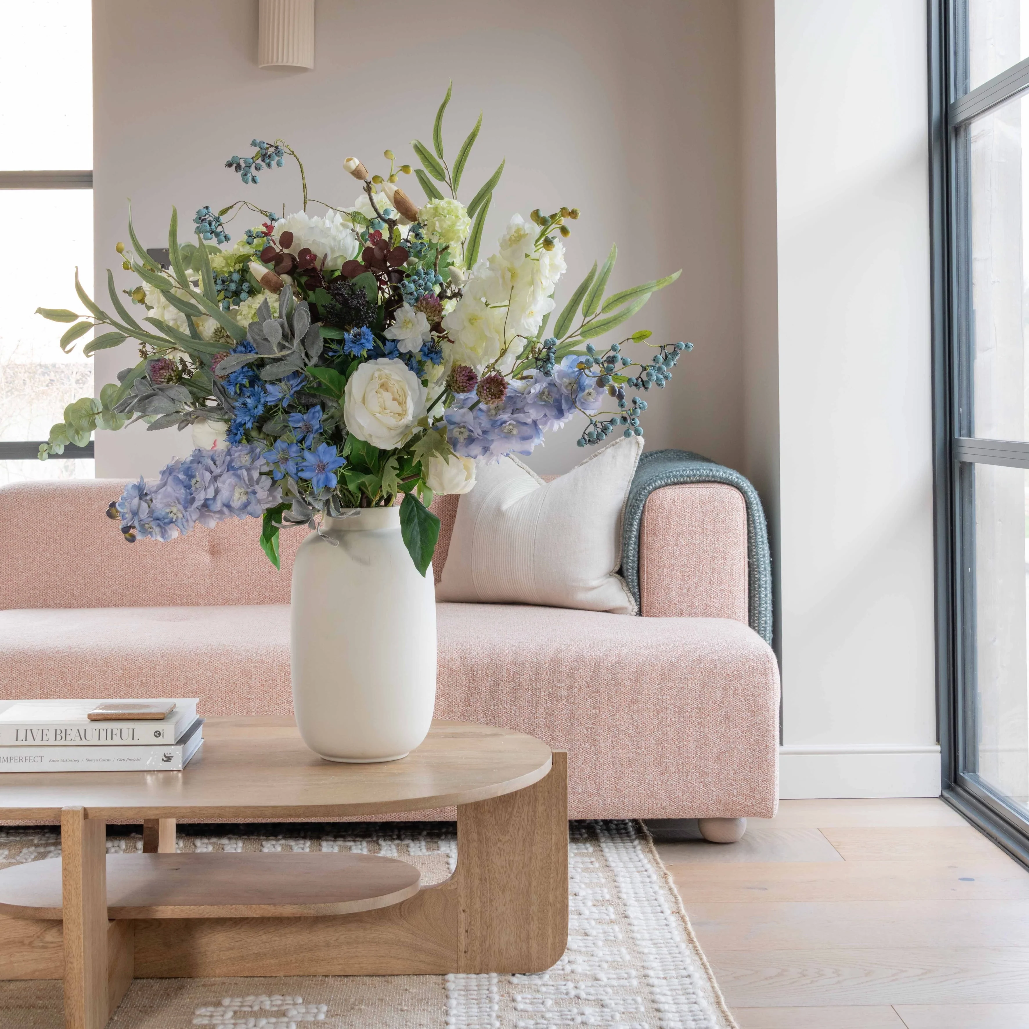 Under Parisian Skies Splendour Artificial Flower Arrangement - Image 8