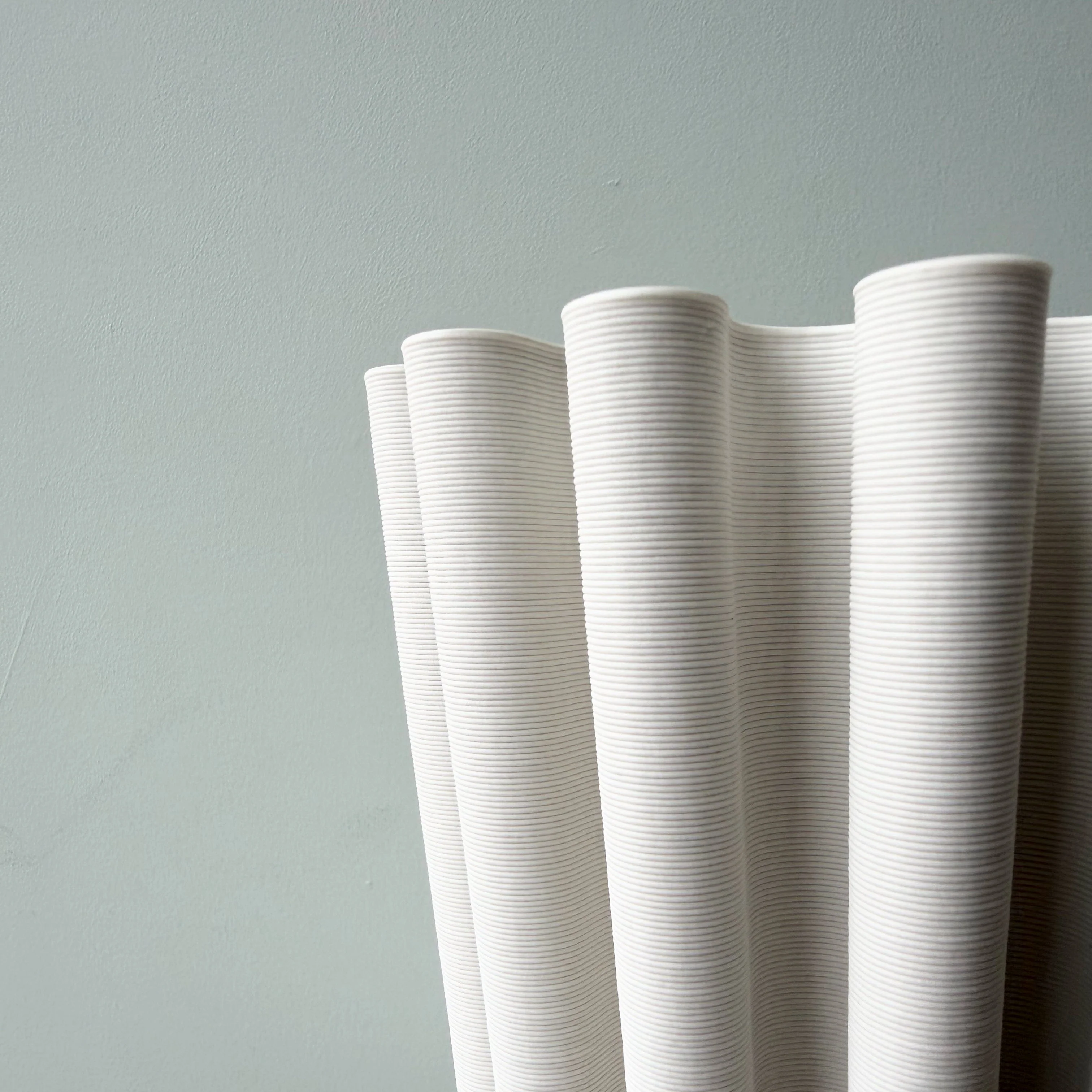 White 3D Printed Vase - Image 3