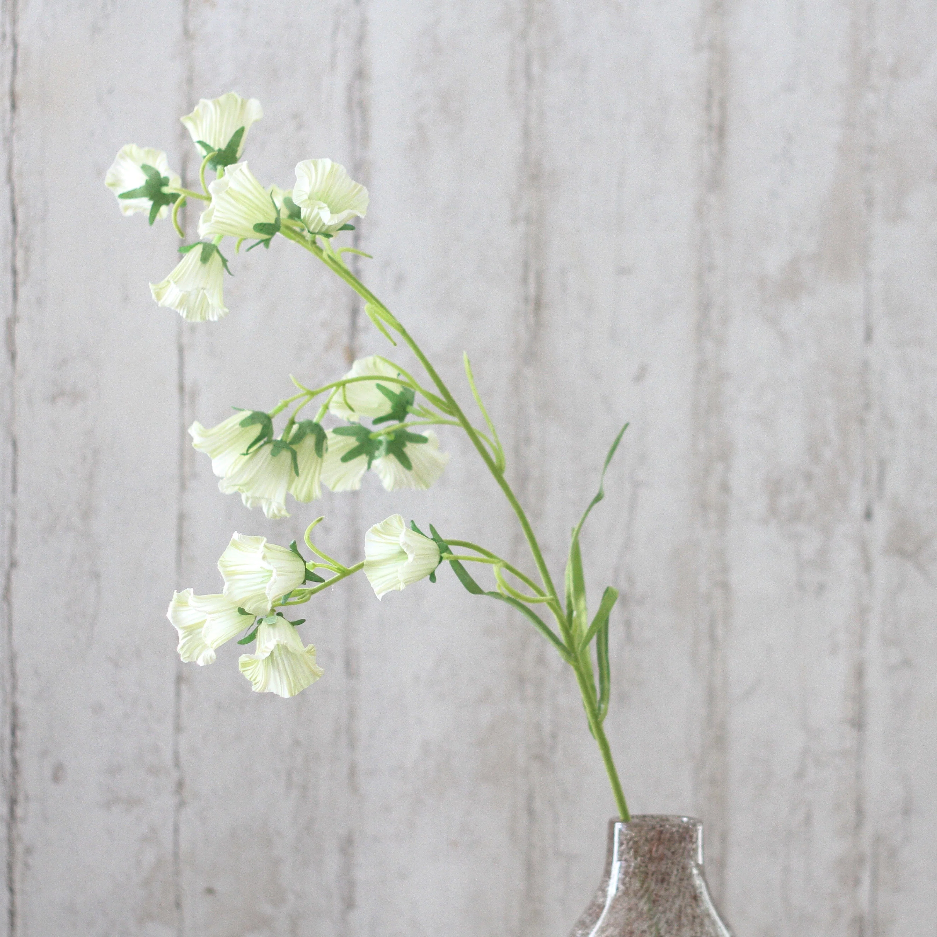 Artificial Cream Canterbury Bells - Image 4