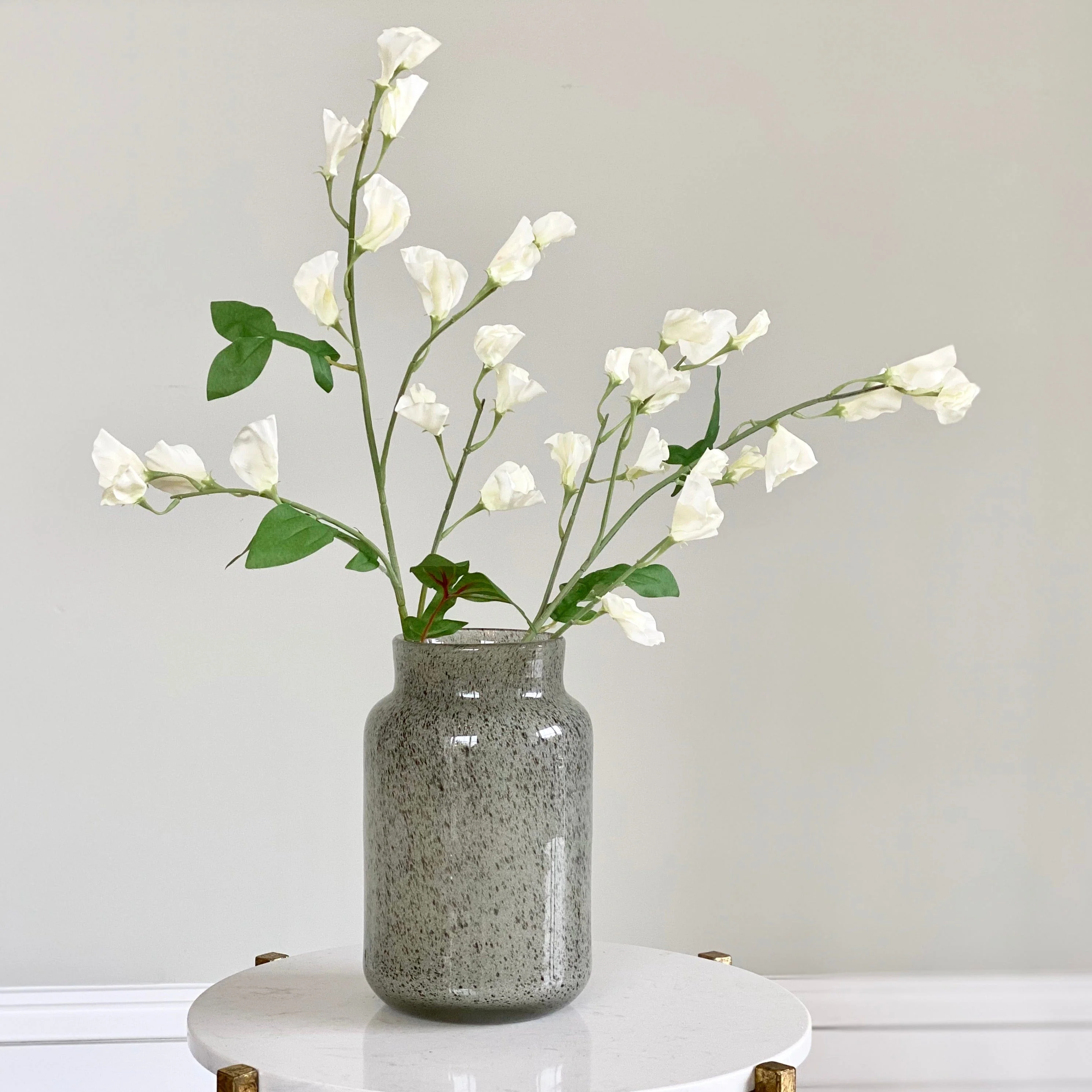 Artificial Cream Tall Sweet Pea - Image 6
