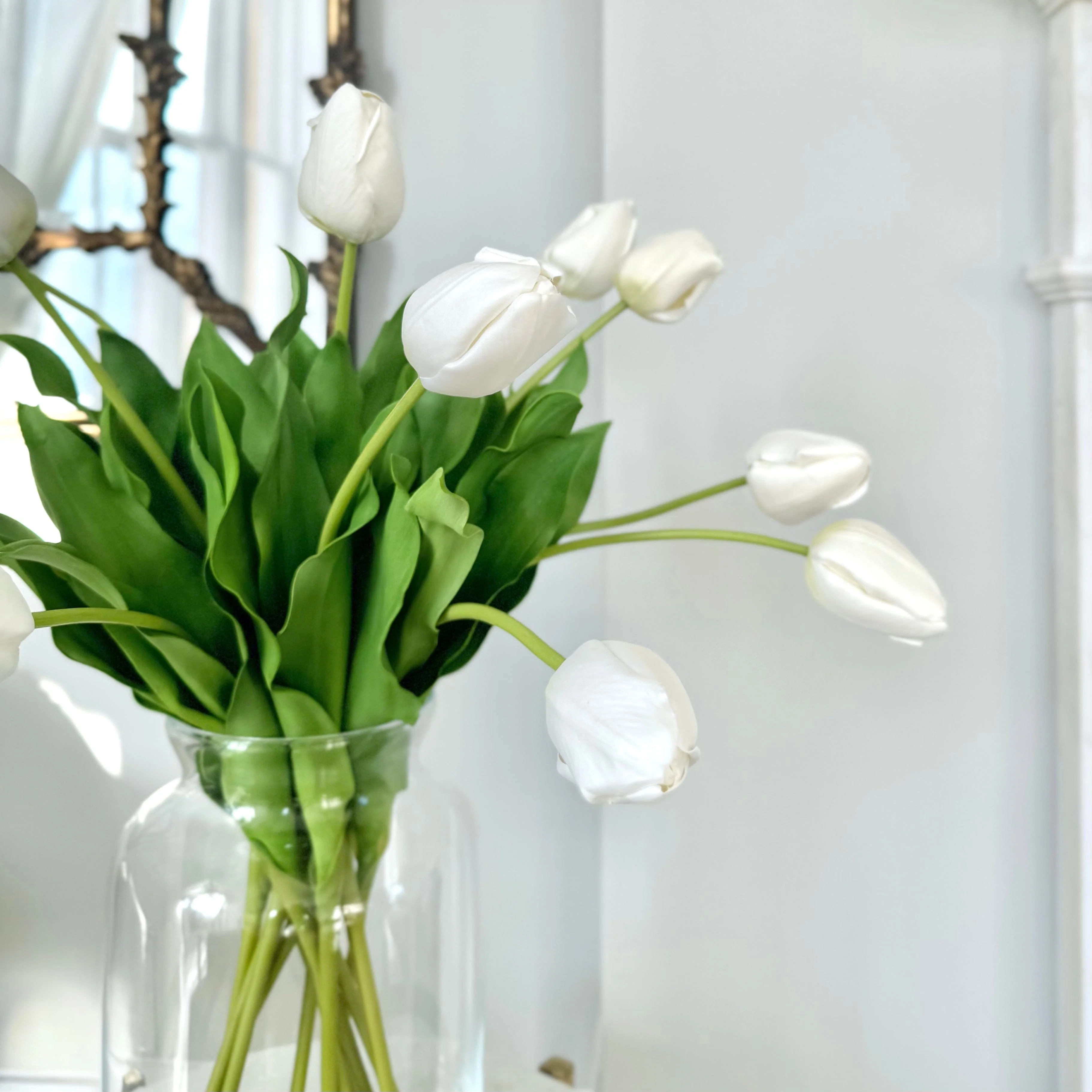Artificial White Tulip - Image 3