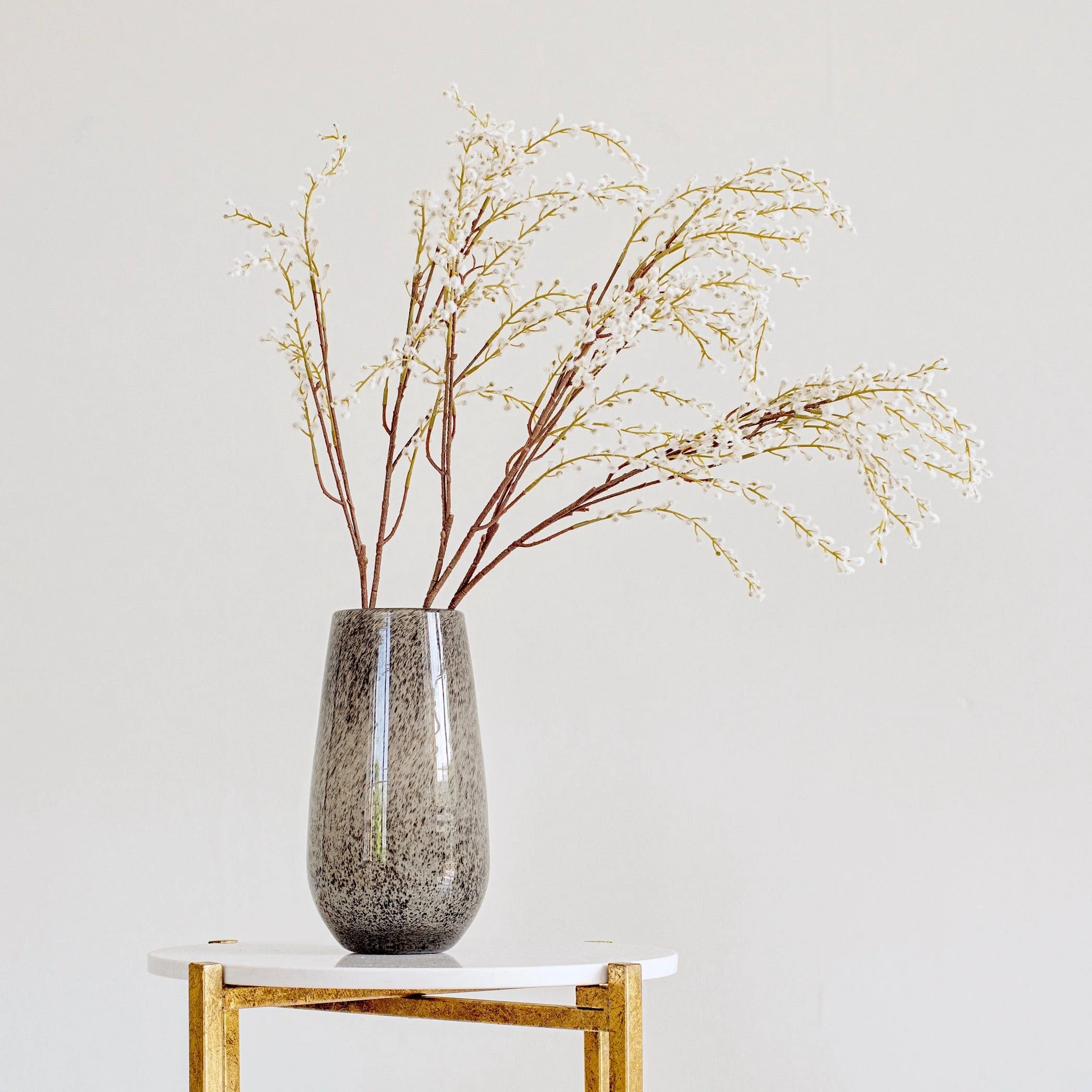 Artificial White Willow Spray - Image 6