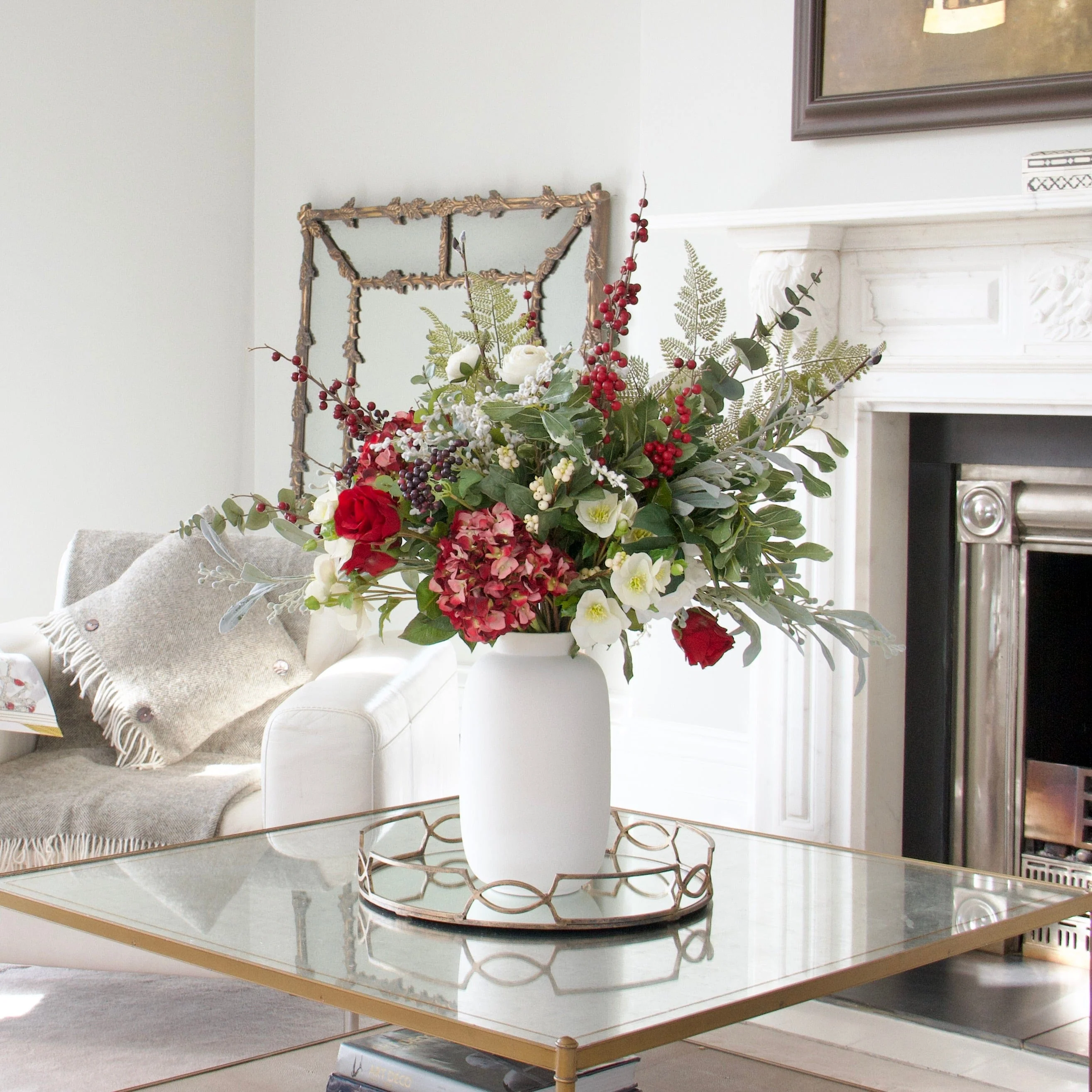 Winter Splendour Artificial Flower Arrangement - Image 6