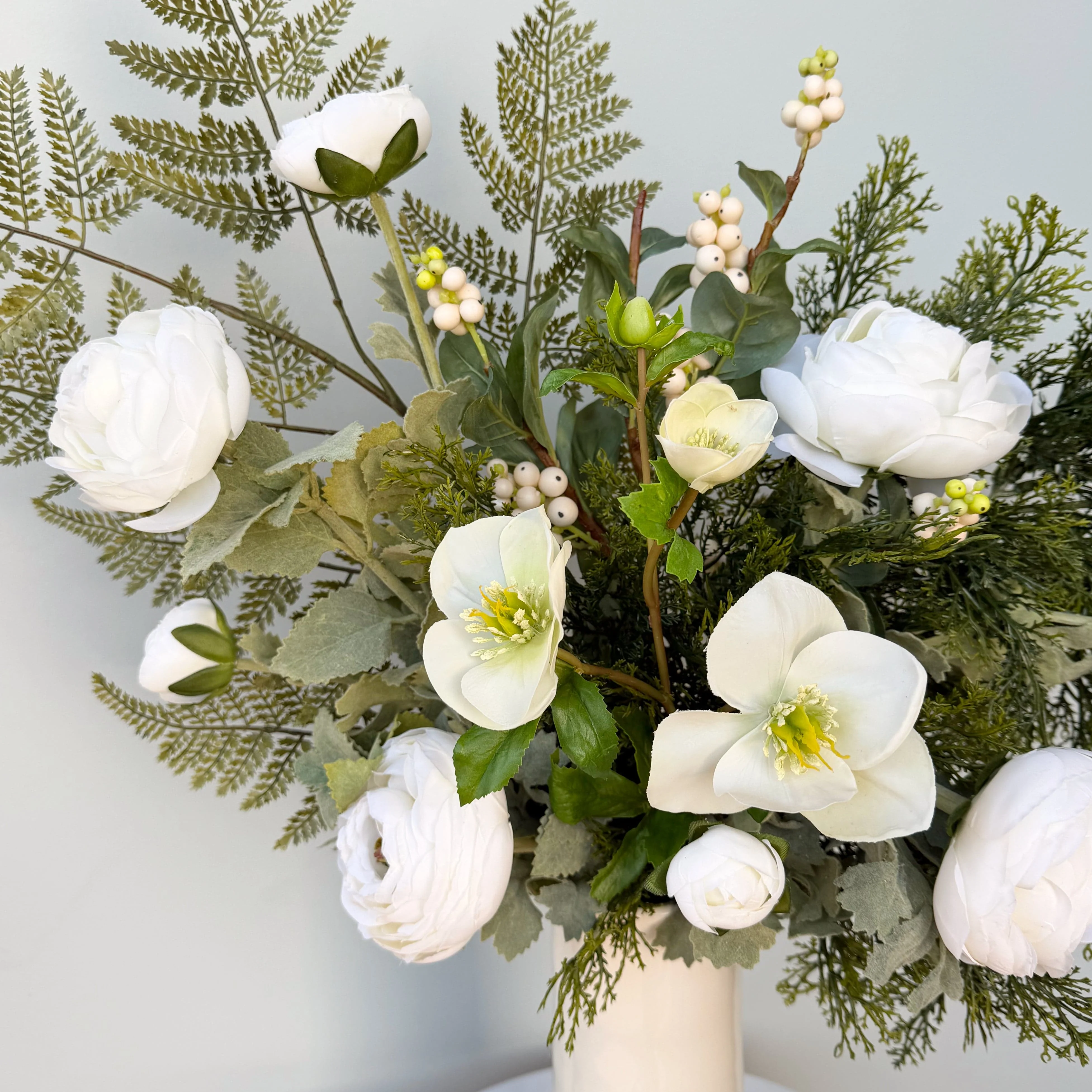 Winter Woodland Artificial Flower Arrangement - Image 2